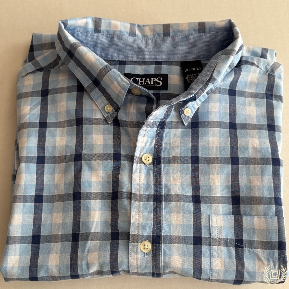 Chaps Dress Shirt mens size XL